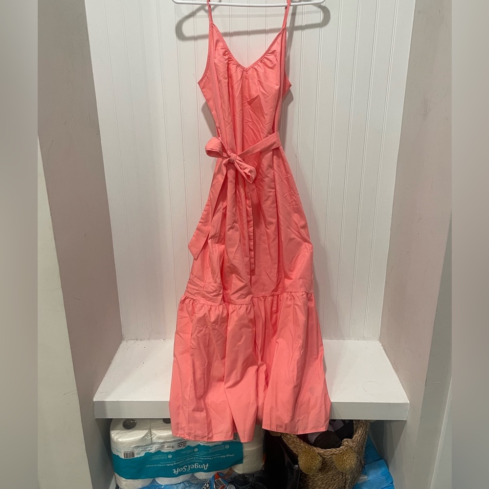 Pink maxi- worn once!